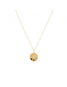 Gargantilla ojo horus esmaltado