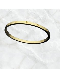 Pulseras acero rígidas estilo Cartier 2