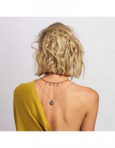 Gargantilla ojo horus esmaltado 2