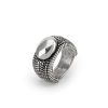 Anillo plata envejecida