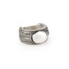 Anillo plata envejecida