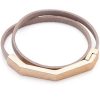 Pulsera piel doble vuelta