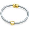 Pulsera mujer cuero corazón