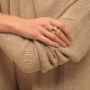Anillo cat eye stones