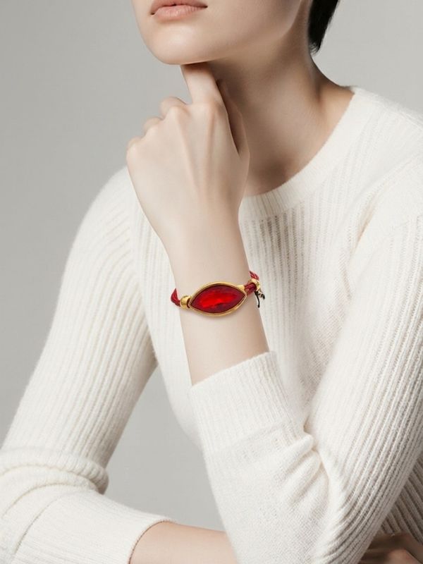 Pulsera Eficaz Cordón Cristal facetado hover