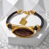 Pulsera Eficaz Cordón Cristal facetado