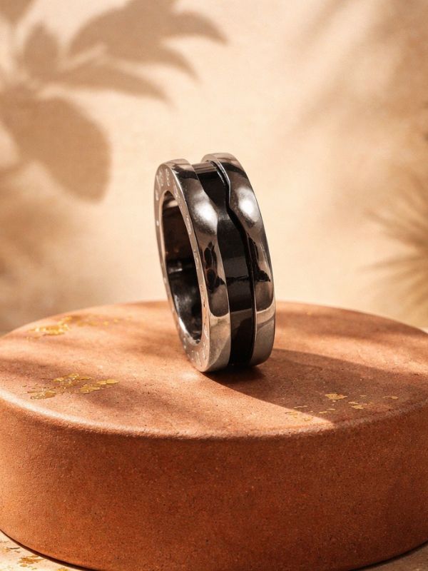 Anillo Acero 316L Básico Atemporal Unico
