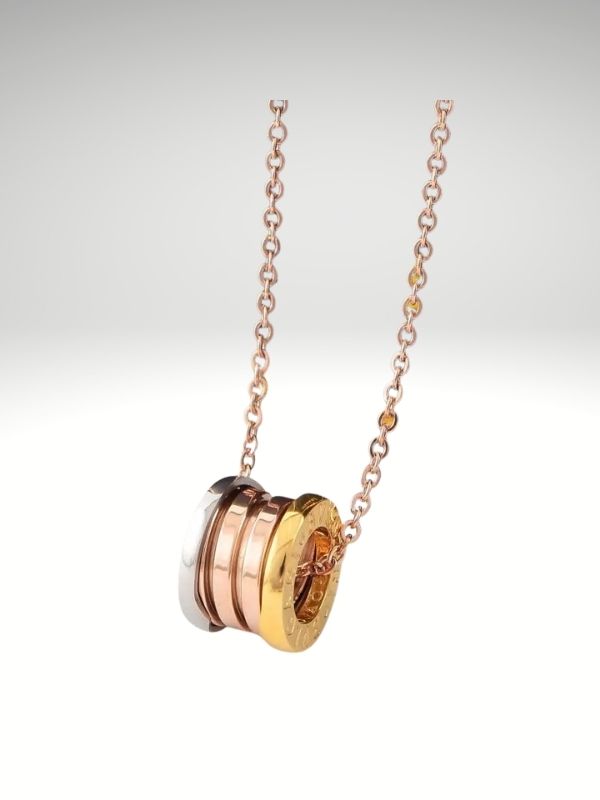 Colgante Perfecto Acero 316L Tricolor Unisex