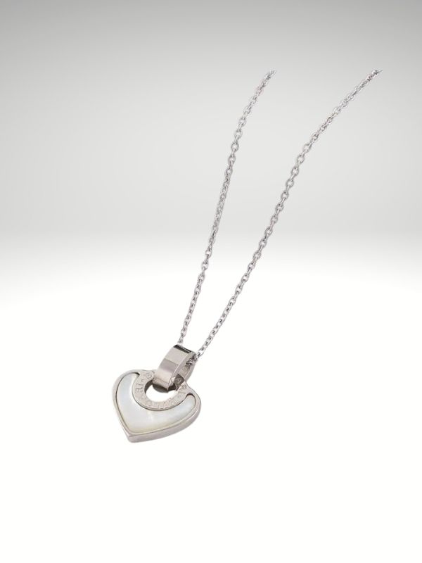 Magnífico Colgante Acero 316L Corazón Mujer