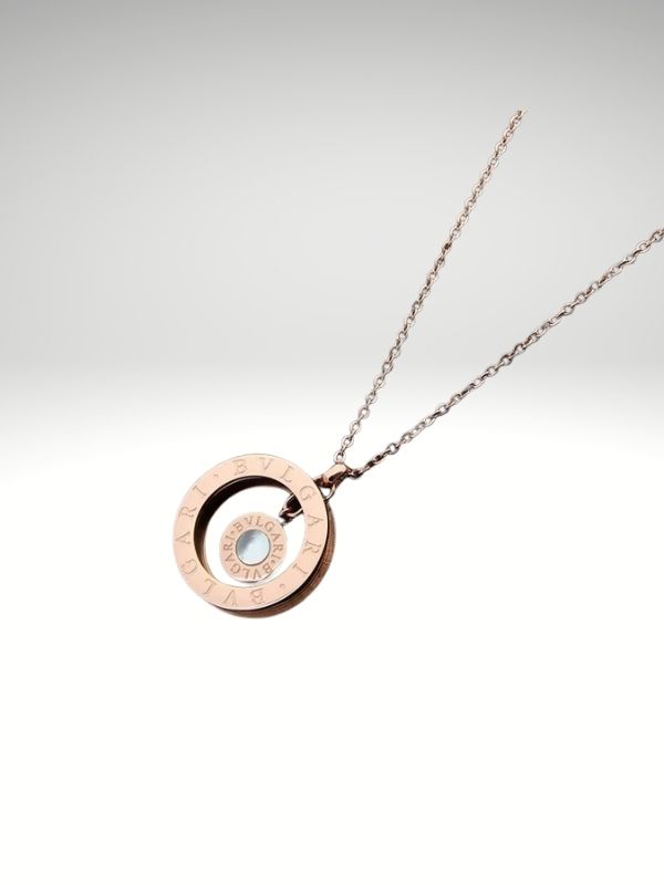 Colgante Pionero Acero 316L Doble Medalla Mujer