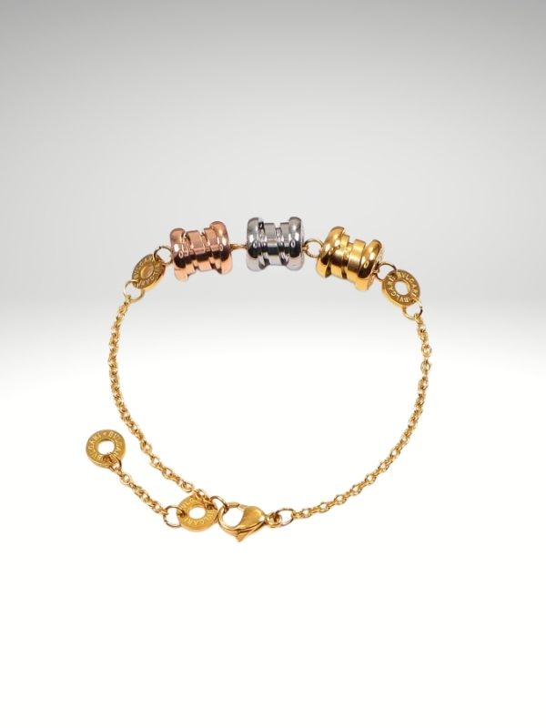 Pulsera Popular Acero 316L Triple Cilindros hover