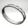 Pulsera Calidad Acero 316L Rígida Brillantes