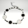 Pulsera Auténtico Acero 316L Medallas Color