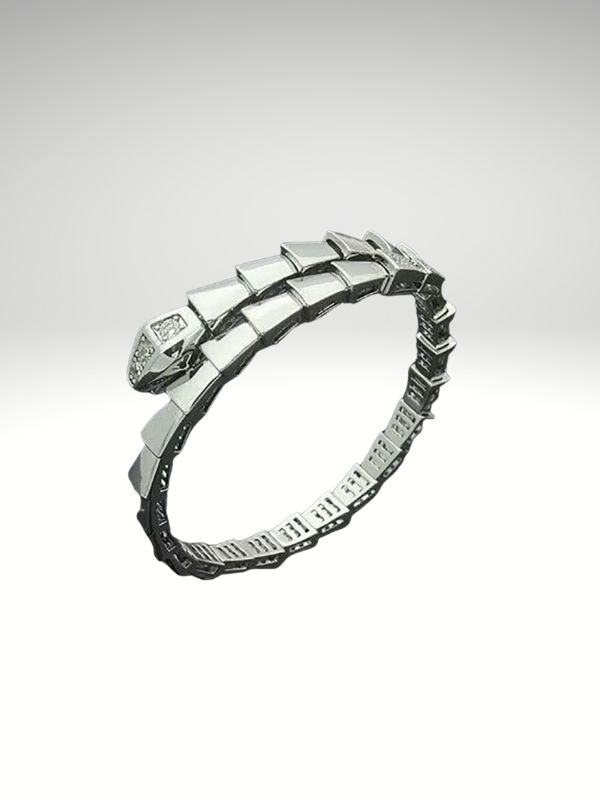 Pulsera Genial Acero 316L Serpiente Flexible