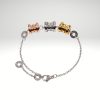Pulsera Popular Acero 316L Triple Cilindro