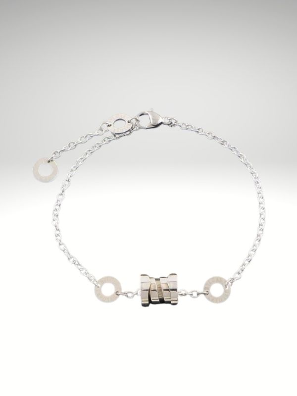 Pulsera Confianza Acero 316L Con Cilindro