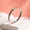 Pulsera Impecable Acero 316L Rígida Articulada