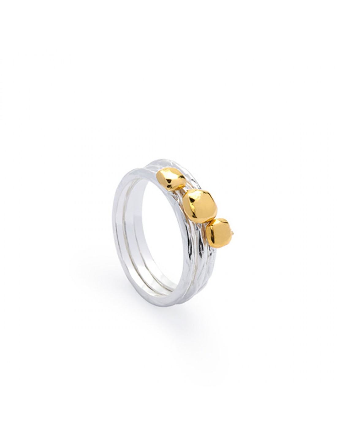 Anillo Destello plata