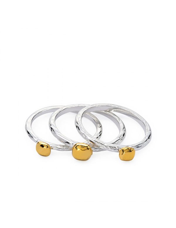 Anillo Destello plata