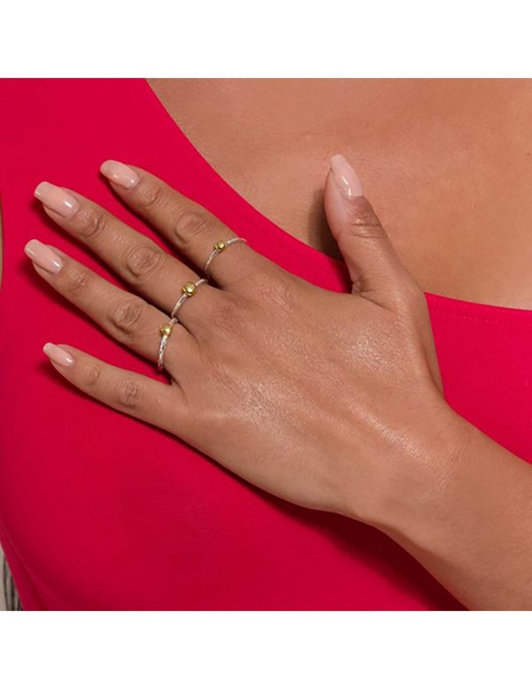 Anillo Destello plata