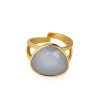 Anillo plata piedra adorno