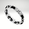 Pulsera Acero 316L Bicolor Hombre