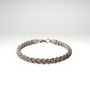 Pulsera acero 316L cola de zorro.