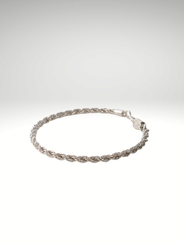 Pulsera Cordón Salomónica Plata 925 | Victoria