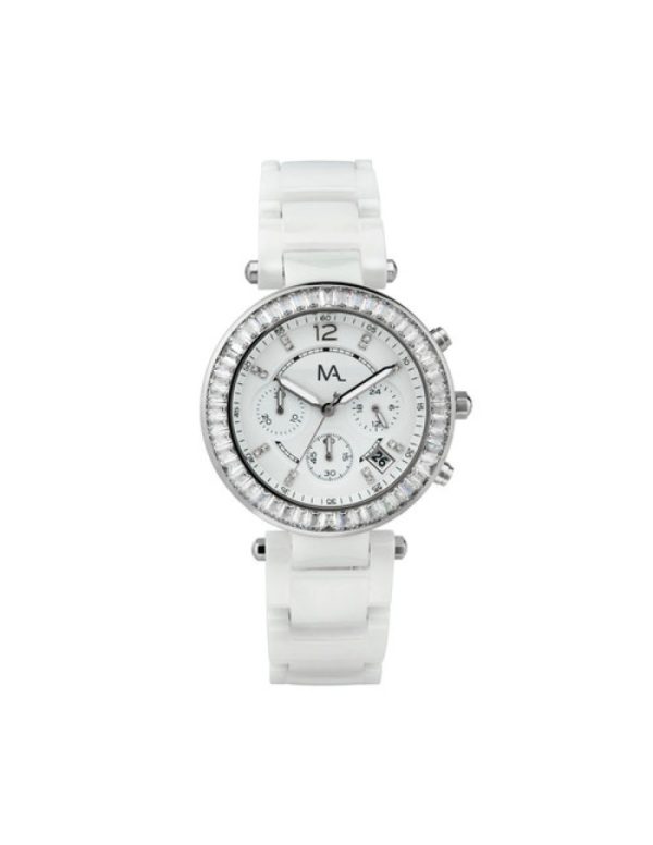 Reloj mujer acero y cerámica