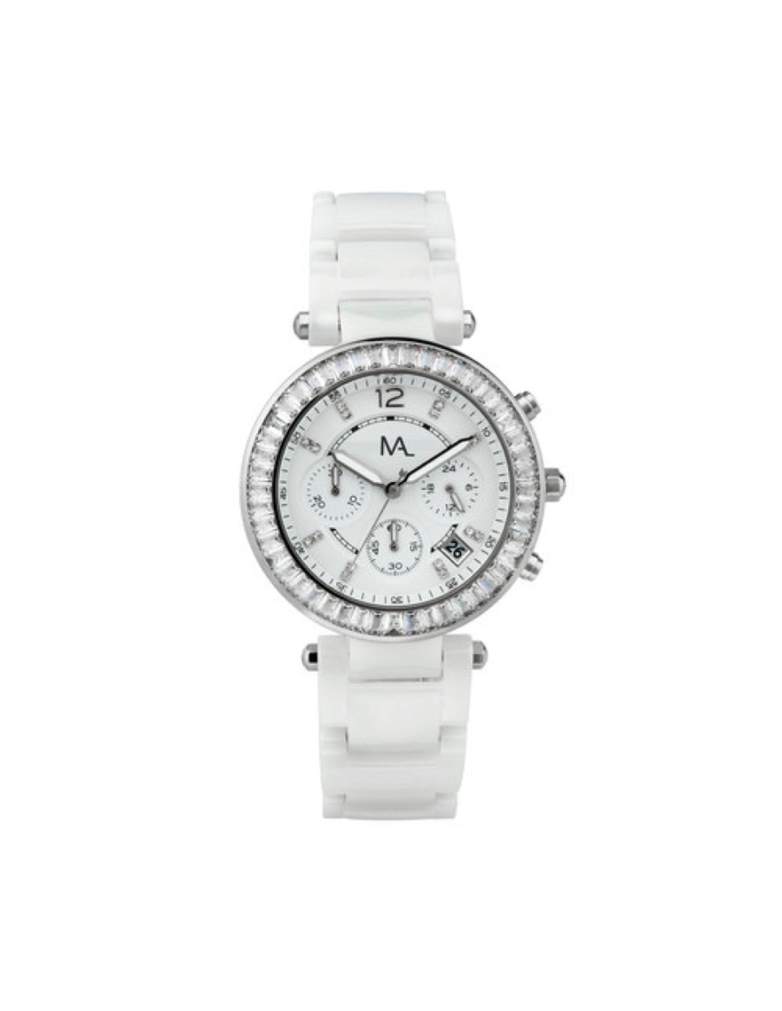 Reloj mujer acero y cerámica
