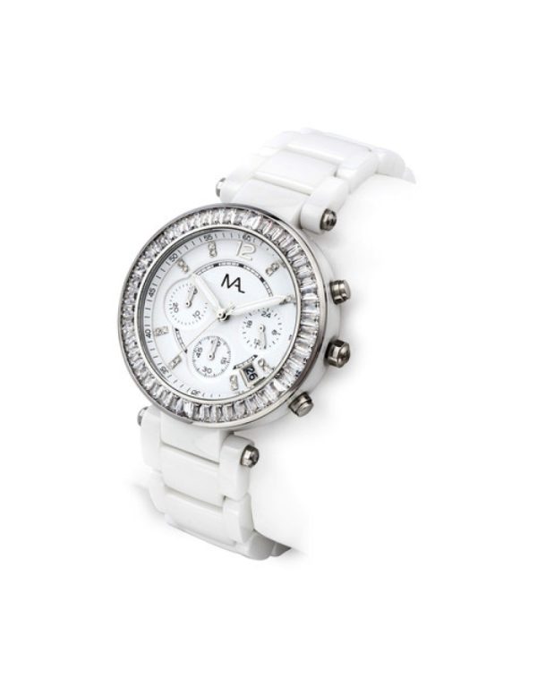 Reloj mujer acero y cerámica