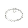 Pulsera de plata con circonitas