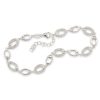 Pulsera de plata con circonitas