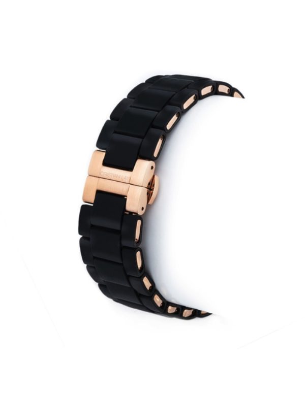 Reloj acero con cronómetro mujer