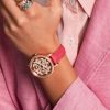 Reloj compass rosa mujer