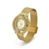 Reloj brillo dorado mujer