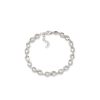 Pulsera plata Infinitos