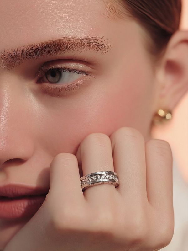 Anillo Minimalista Acero 316L Lider hover
