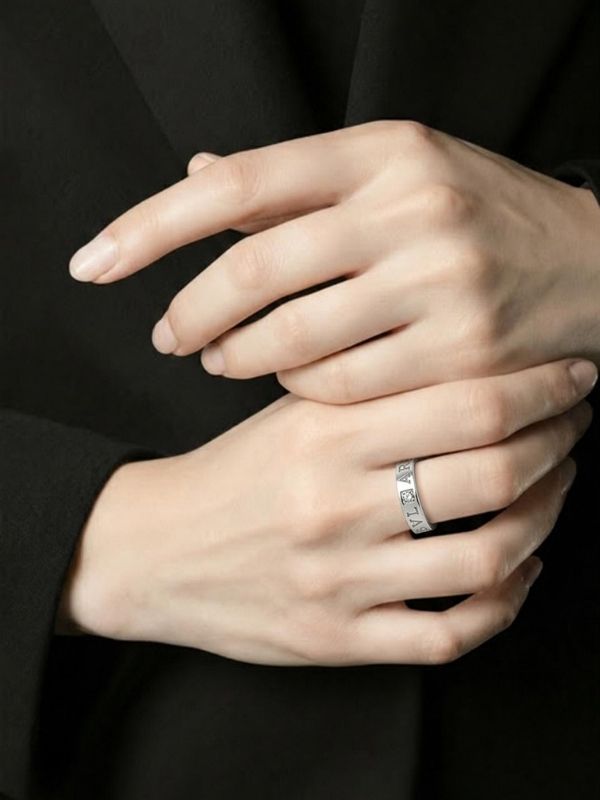 Anillo Unisex Acero 316L Para Regalo Apresúrate hover