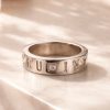 Anillo Unisex Acero 316L Para Regalo Apresúrate