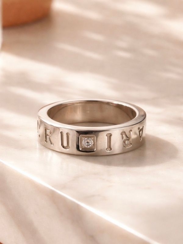 Anillo Unisex Acero 316L Para Regalo Apresúrate