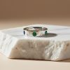 Anillo acero 316L Zirconias Color Necesario