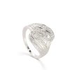 Nuevo Anillo Ancho Circonitas Plata ley 925