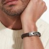 Pulsera Talento Cuero Acero 316L hombre