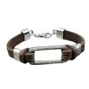 Colección Pulseras Esencial Cuero Acero 316L