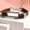 Colección Pulseras Esencial Cuero Acero 316L