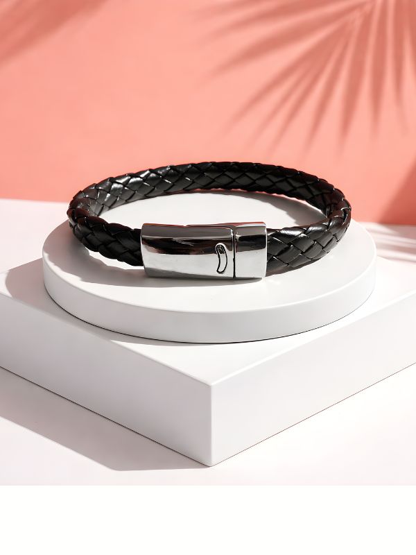 Colección Pulseras Esencial Cuero Acero 316L