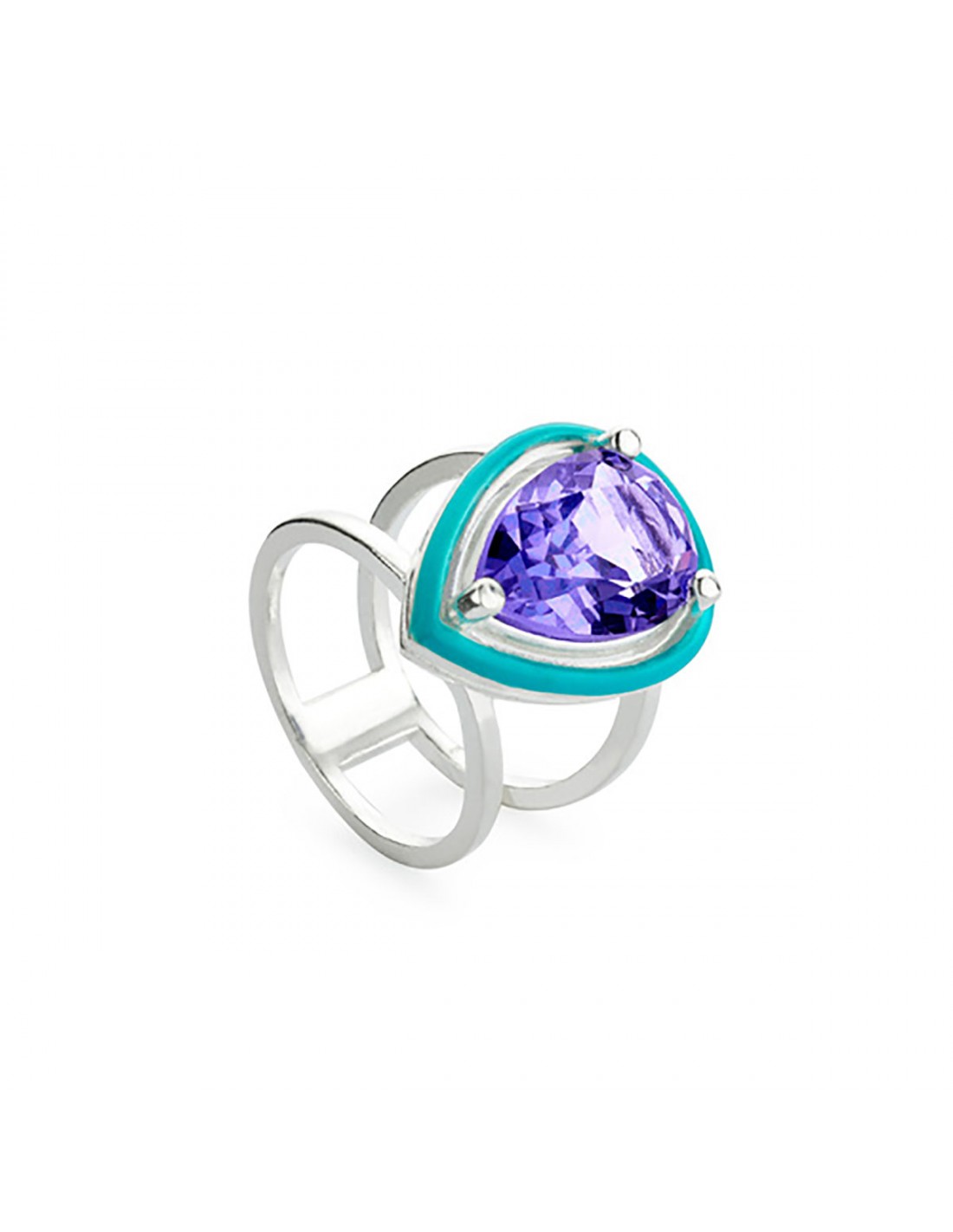 Anillo Purple & Blue