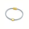 Pulsera Piel Legítima Corazón Felicidad 5 2 Pulsera Piel Legítima Corazón Felicidad 5