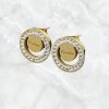 Pendientes acero Cartier con circonitas 4 Pendientes acero Cartier con circonitas